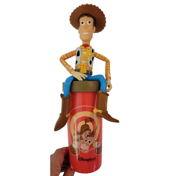 Disney Parks Exclusive Woody Souvenir Sippy Cup Toy Story 2 Bullseye Pixar - Picture 3 of 12